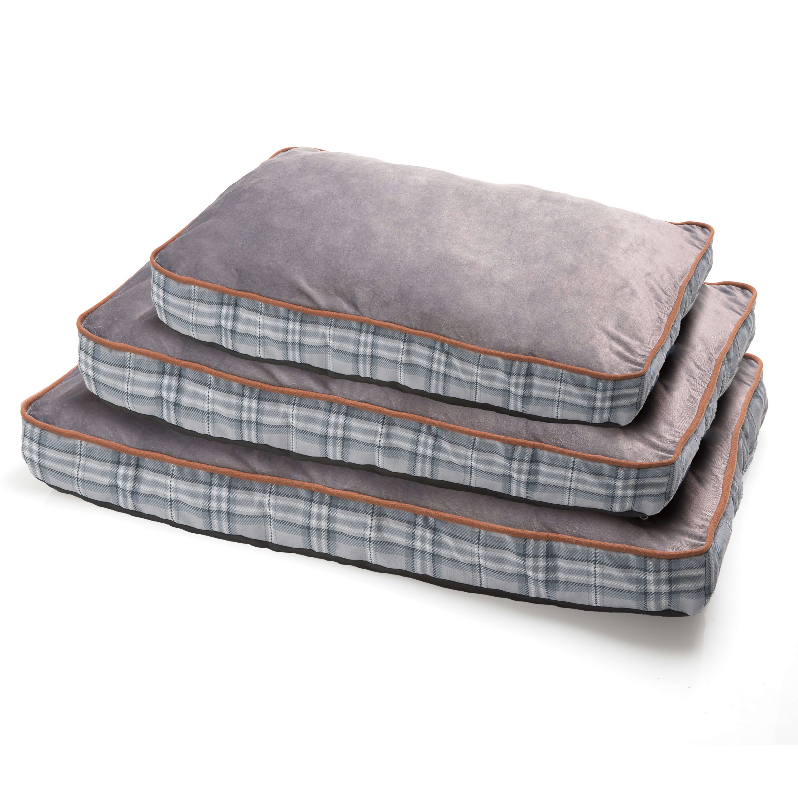 B75001000306630294.3 Saltea câine ELEGANCE GENTLE DOG, 50x65x9, gri ,Puffy&Friends - imagine 2