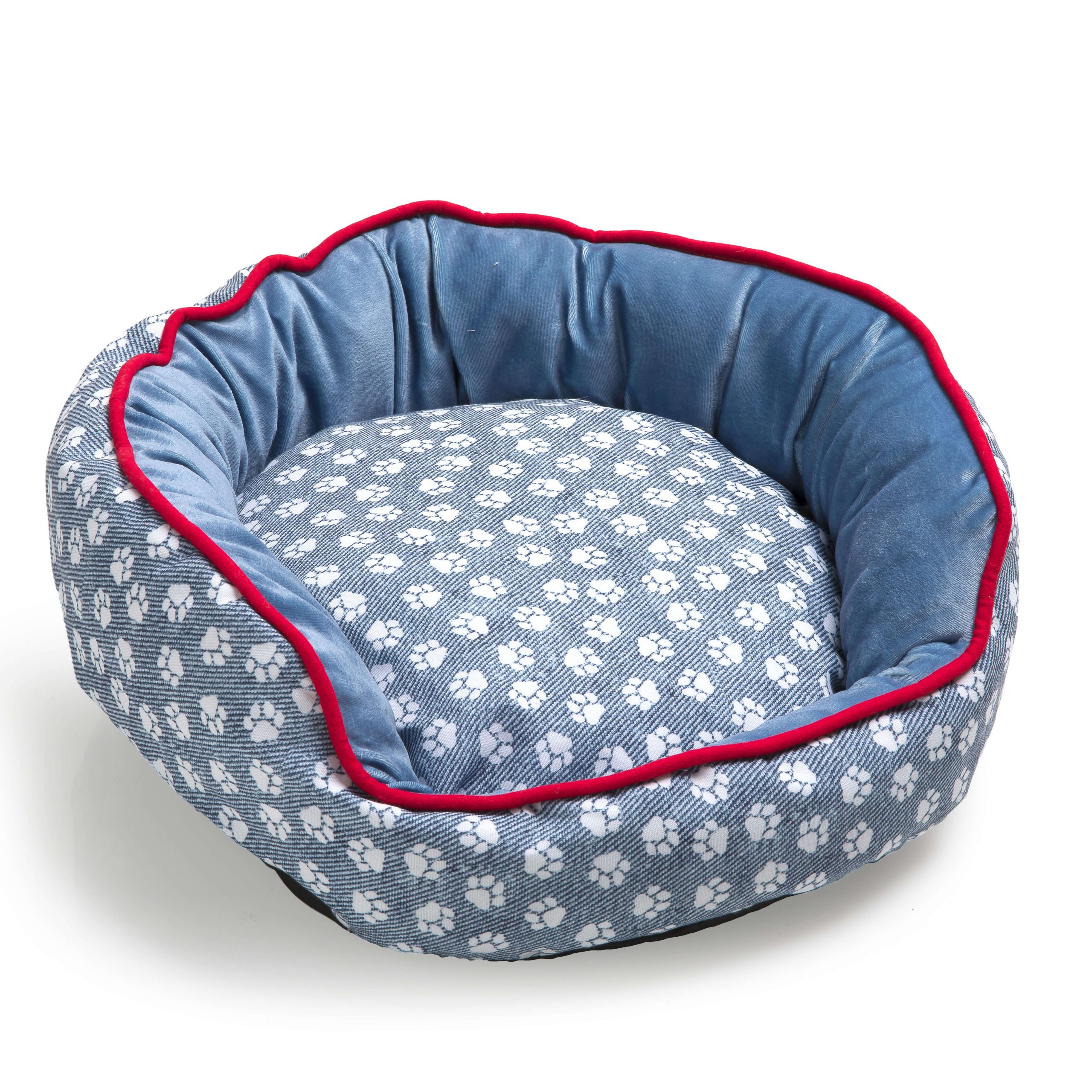 B75011STD11460295 Coș câine CASUAL UNIPETSITY, 60 diametru, albastru, Puffy&Friends - imagine 1