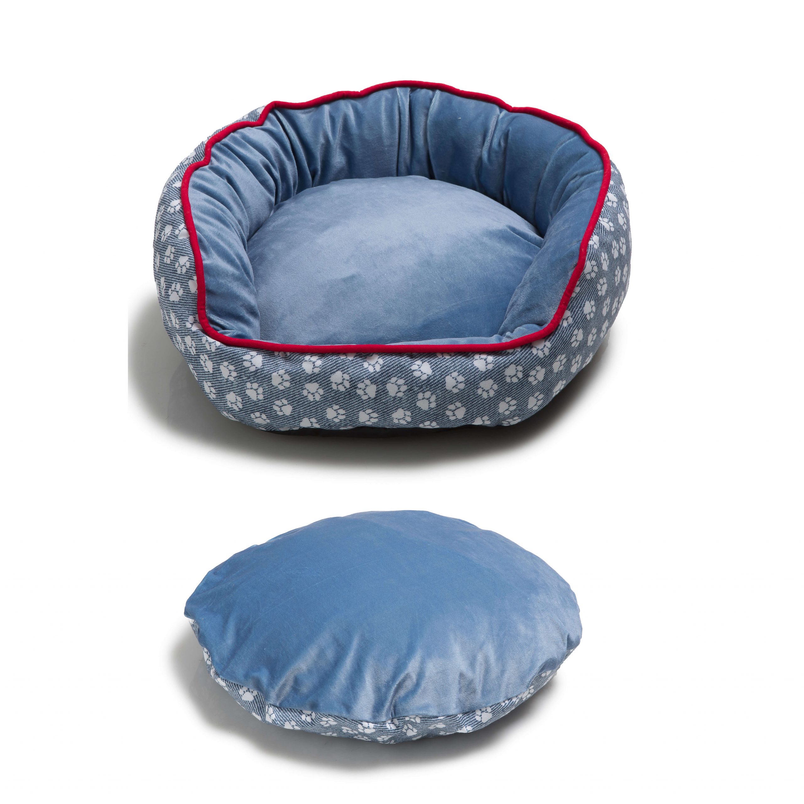 B75011STD11460295.3 (1) Coș câine CASUAL UNIPETSITY, 60 diametru, albastru, Puffy&Friends - imagine 2
