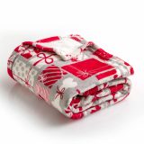 Pătură moale pentru câine sau pisica TRENDY RUDOLPH, 100x140, roșu