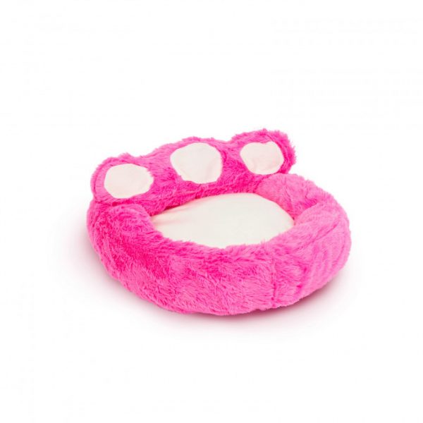 Culcus pentru catei model Labuta Yummy roz-maro