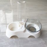 Vas pentru hranire caini sau pisici cu distribuitor apa, 2in1, AVX-KX6251