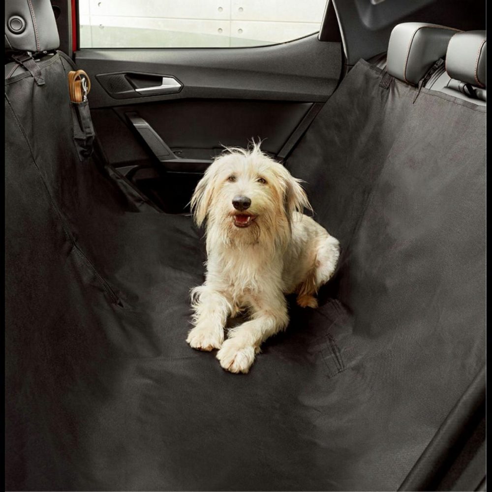 AG447A_ag447a_25.jpg Husa Auto pentru transport Caine sau Pisica, 142 x 142 cm, culoare neagra - imagine 1