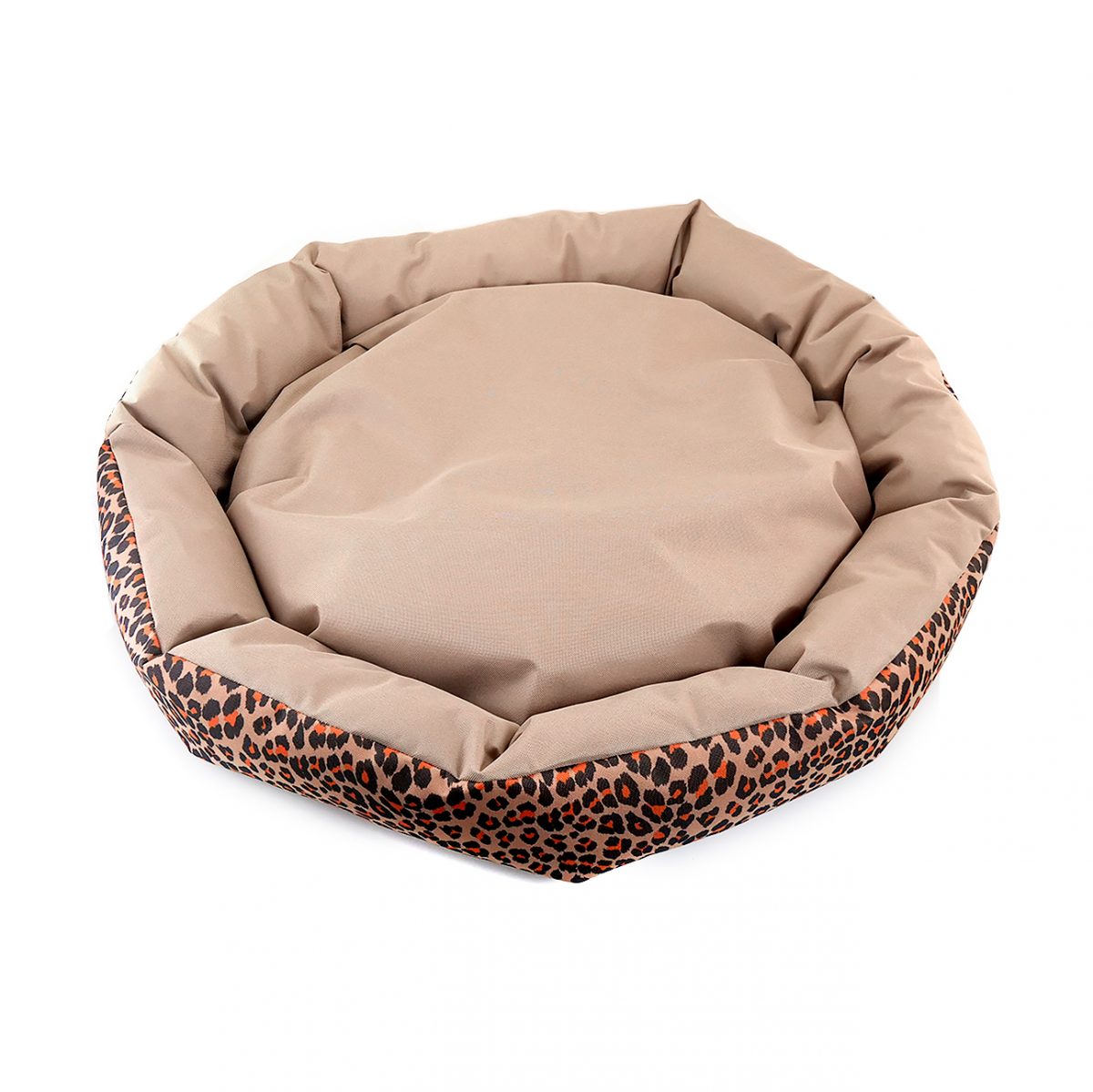 Culcus din material impermeabil pentru caine/pisica, model Animal Print, 77 cm - imagine 1