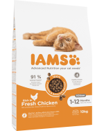 IAMS for Vitality Hrana uscata pentru pisoi, cu pui 10 kg