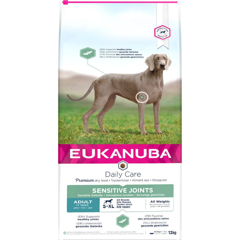 Hrana uscata Caine EUKANUBA Adult Sensitive Joints Daily Care Chicken 12kg Hrana uscata Caine EUKANUBA  Adult Sensitive Joints Daily Care Chicken 12kg - imagine 1
