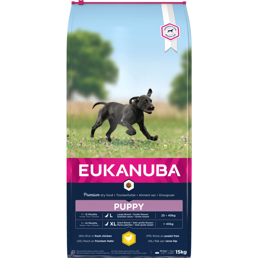 Hrana uscata Caine EUKANUBA Puppy Large Breed Chicken 15kg Hrana uscata Caine EUKANUBA  Puppy Large Breed Chicken 15kg - imagine 1