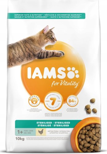 IAMS Hrană uscată pentru pisici sterilizate Vitality–10 kg-1