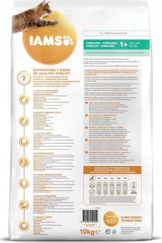 IAMS Hrană uscată pentru pisici sterilizate Vitality – 10 kg-2 IAMS Hrană uscată pentru pisici sterilizate Vitality – 10 kg - imagine 6