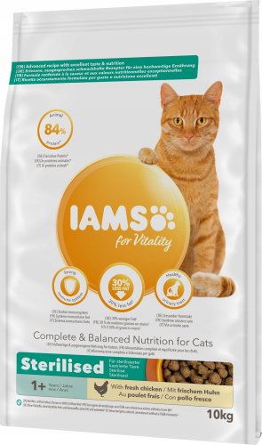 IAMS Hrană uscată pentru pisici sterilizate Vitality–10 kg-6 IAMS Hrană uscată pentru pisici sterilizate Vitality–10 kg-6