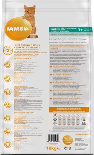 IAMS Hrană uscată pentru pisici sterilizate Vitality–10 kg-7 IAMS Hrană uscată pentru pisici sterilizate Vitality – 10 kg - imagine 3