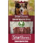 Recompese pentru caini SmartBones, ChickenWrapSticksMed, 5 buc