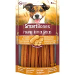 Recompese pentru caini SmartBones, PeanutButter Sticks, 5 buc